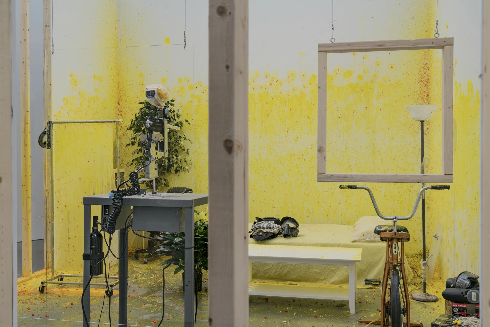 Installation view, <em>Wafaa Bilal: Indulge Me</em>, MCA Chicago, Feb 1–Oct 19, 2025. Photo: Bob. (Robert Chase Heishman). 2023/09/031.jpg 