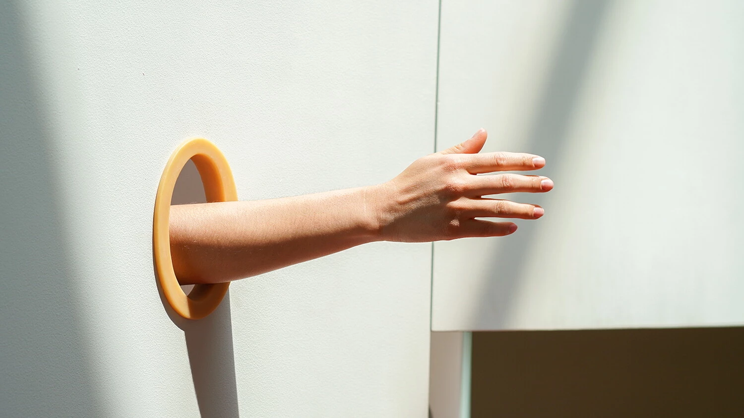 Melanie McLain, <em>Peripersonal</em>, 2020. <em>OTRXS MUNDXS</em>, Museo Tamayo, Mexico City, 2020–21. Courtesy of the artist. 2025/11/Peripersonal_DSC02026-1.jpg 